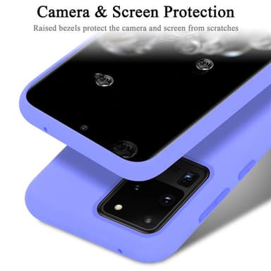 Samsung Galaxy S20 ULTRA silikondeksel case (lilla)