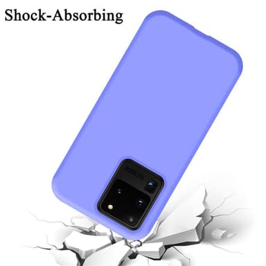 Samsung Galaxy S20 ULTRA silikondeksel case (lilla)