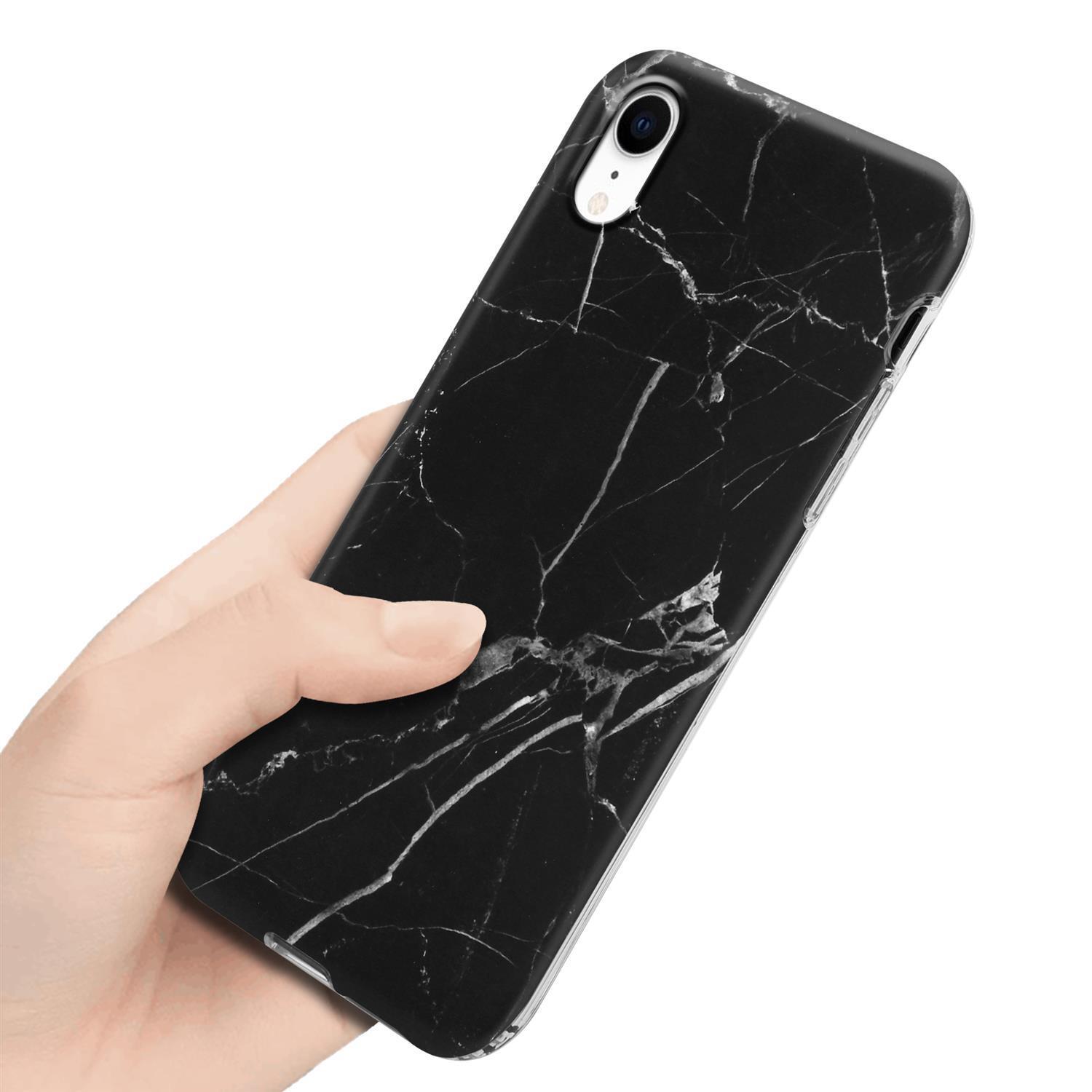 iPhone XR lommebokdeksel etui (svart)