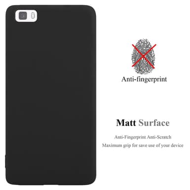 Deksel Huawei P8 LITE 2015 Silikon cover (svart)