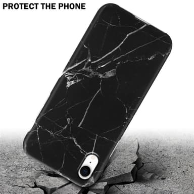 iPhone XR lommebokdeksel etui (svart)