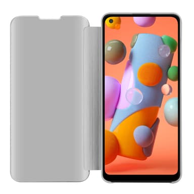 Samsung Galaxy A11 / M11 lommebokdeksel etui (sølv)