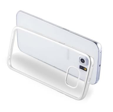 Samsung Galaxy S6 EDGE deksel ultra slim (sølv)