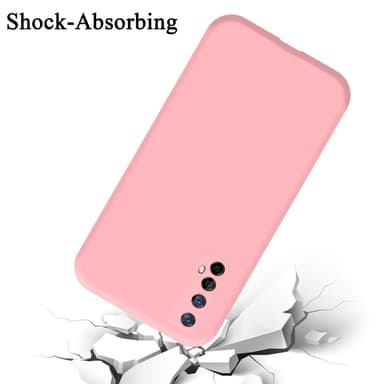 Realme 7 5G silikondeksel case (rosa)