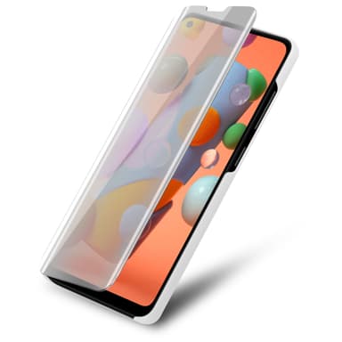 Samsung Galaxy A11 / M11 lommebokdeksel etui (sølv)