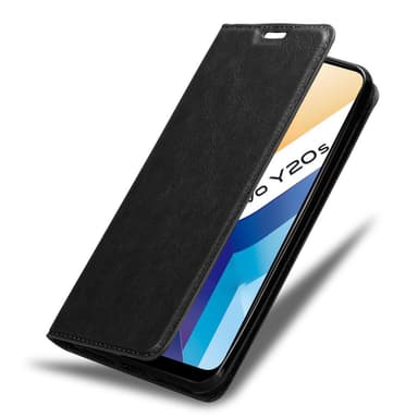 Vivo Y20s lommebokdeksel case (svart)