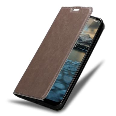 Nokia 2.4 lommebokdeksel case (brun)