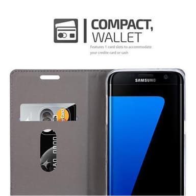 Samsung Galaxy S7 EDGE lommebokdeksel etui (blå)
