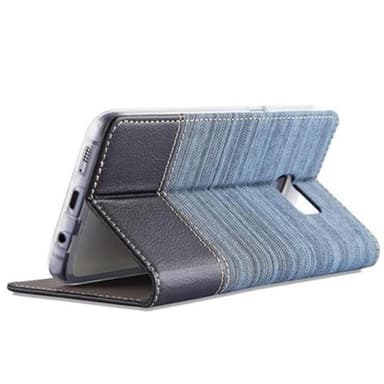 Samsung Galaxy S7 EDGE lommebokdeksel etui (blå)
