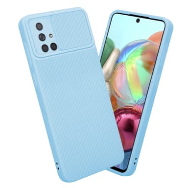 Deksel Samsung Galaxy A71 4G cover (blå)