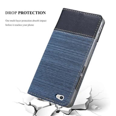 Xiaomi RedMi NOTE 5A lommebokdeksel etui (blå)