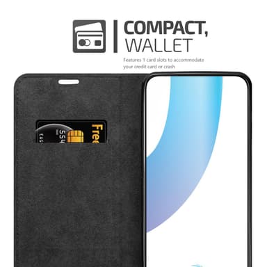 Vivo V17 PRO lommebokdeksel case (svart)