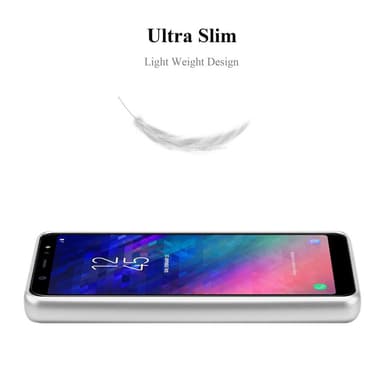 Deksel Samsung Galaxy A6 2018 Case Cover (sølv)
