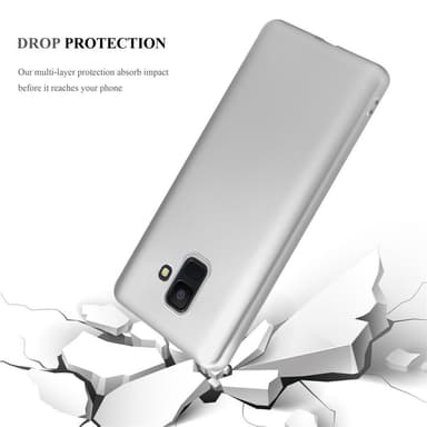 Deksel Samsung Galaxy A6 2018 Case Cover (sølv)
