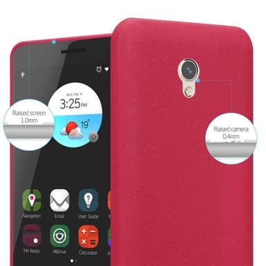 Deksel ZTE Blade V7 case (rød)