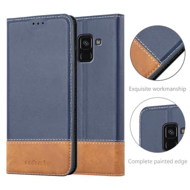 Samsung Galaxy A8 2018 Deksel Case Cover (blå)