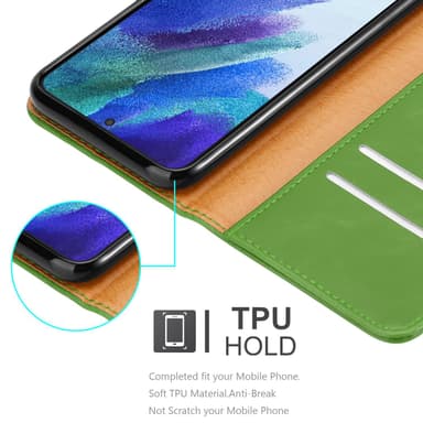 Samsung Galaxy S22 lommebokdeksel etui (grønn)