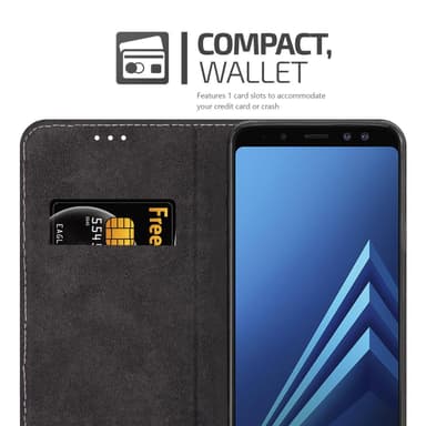 Samsung Galaxy A8 2018 Deksel Case Cover (blå)
