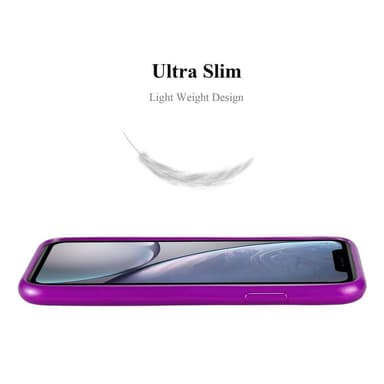 iPhone XR silikondeksel cover (lilla)