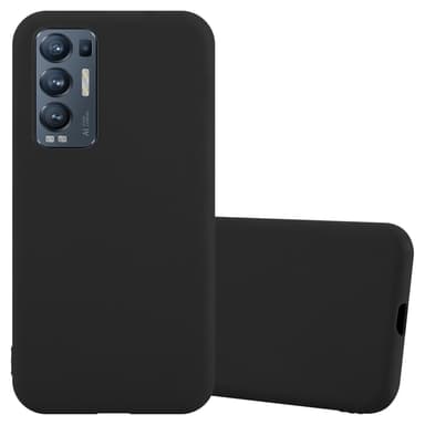 Deksel Oppo FIND X3 NEO Silikon cover (svart)