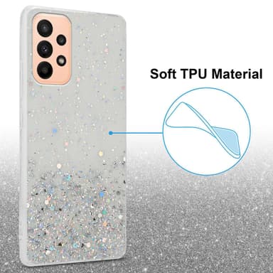 Samsung Galaxy A23 4G / 5G Silikondeksel Glitter
