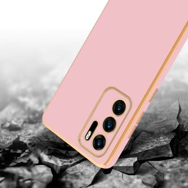 Huawei P40 silikondeksel case (rosa)