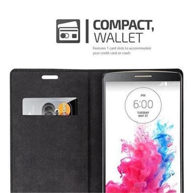 LG G3 lommebokdeksel case (brun)