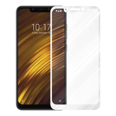 Xiaomi Pocophone F1 Skjermbeskytter Skärmskydd (hvit)