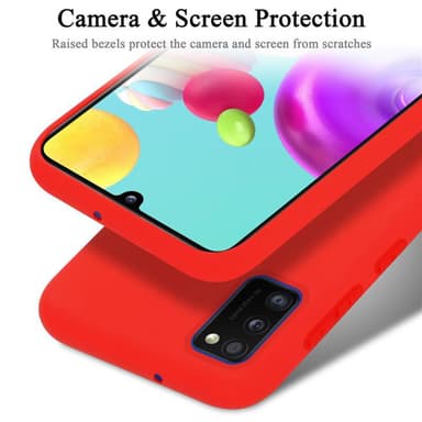 Samsung Galaxy A41 silikondeksel case (rød)