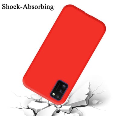 Samsung Galaxy A41 silikondeksel case (rød)