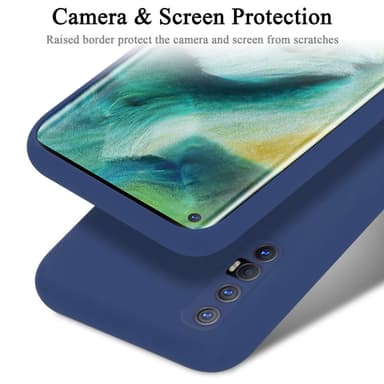 Oppo FIND X2 NEO silikondeksel case (Blå)