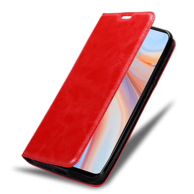 Oppo Reno4 Z lommebokdeksel case (rød)