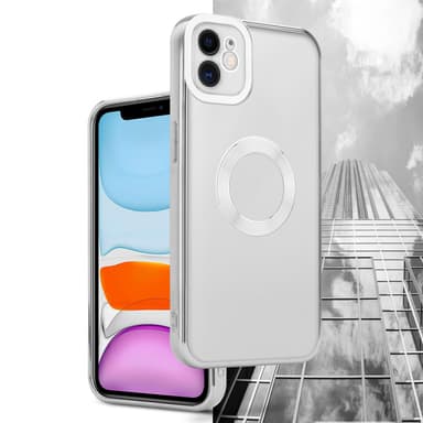 iPhone 11 silikondeksel Krom case (gjennomsiktig)
