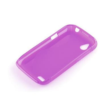 HTC Desire V silikondeksel case (lilla)