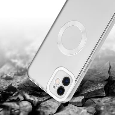 iPhone 11 silikondeksel Krom case (gjennomsiktig)