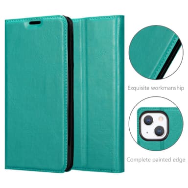 iPhone 13 lommebokdeksel case (turkis)