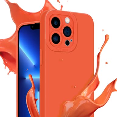 iPhone 12 PRO Deksel case (oransje)