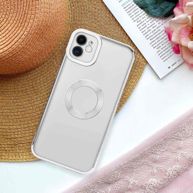 iPhone 11 silikondeksel Krom case (gjennomsiktig)