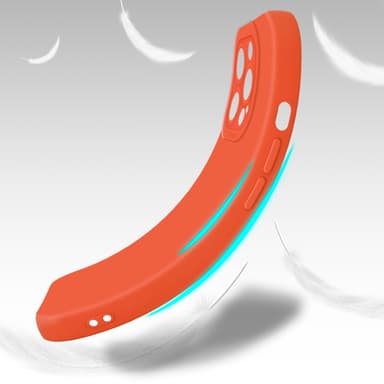 iPhone 12 PRO Deksel case (oransje)