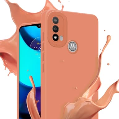 Motorola MOTO E20 Deksel case (oransje)