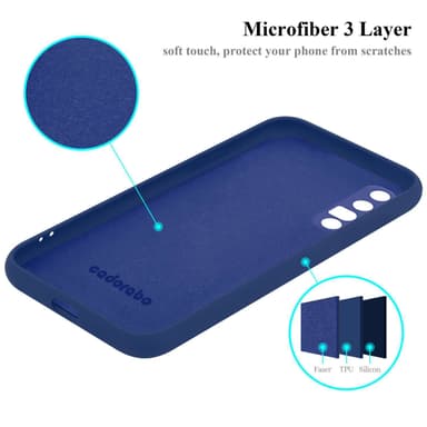 Oppo FIND X2 NEO silikondeksel case (Blå)