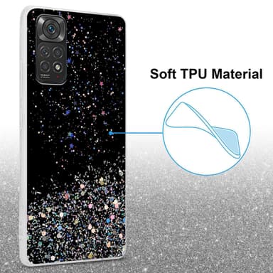 Xiaomi RedMi NOTE 11 4G / 11S 4G Silikondeksel Glitter