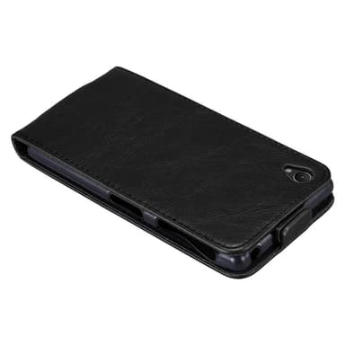 Sony Xperia Z1 deksel flip cover (svart)