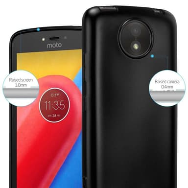 Deksel Motorola MOTO C PLUS Case Cover (svart)