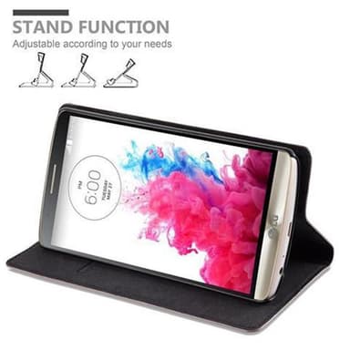 LG G3 lommebokdeksel case (brun)