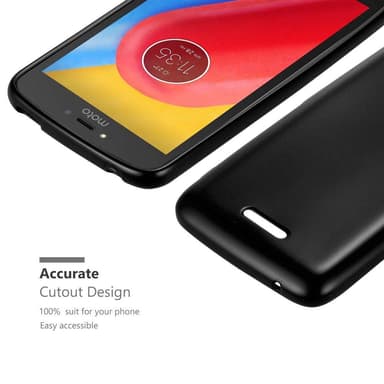 Deksel Motorola MOTO C PLUS Case Cover (svart)