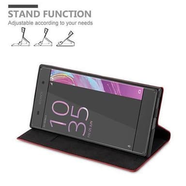 Sony Xperia XA lommebokdeksel case (rød)