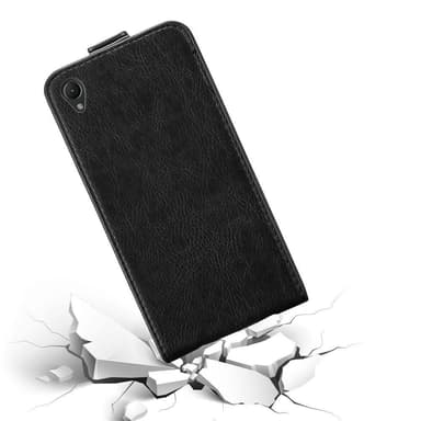 Sony Xperia Z1 deksel flip cover (svart)