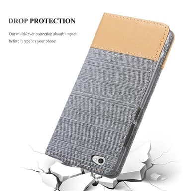 Xiaomi RedMi NOTE 5A lommebokdeksel etui (grå)