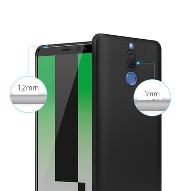 Deksel Huawei MATE 10 LITE Case Cover (svart)